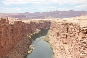 The Colorado River taken from Navajo Bridge