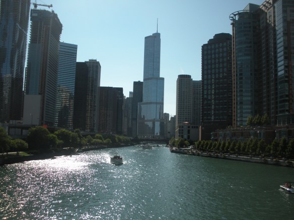 View from Chicago River