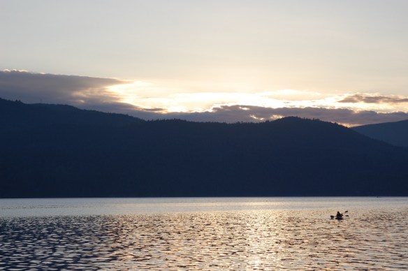 Sunset by Porpoise Bay