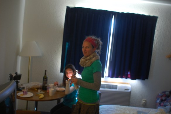 Corey's face says it all about this hotel