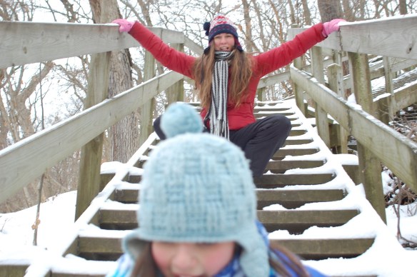 Corey and Henna showcasing the patented HCN but descent