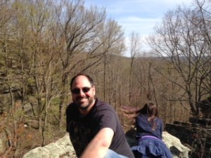 A new favorite hangout- the Quetil Trail which begins in Alto Pass (near the Rootbeer Saloon) and maybe goes all the way to Makanda. At least part of it is perfect for bikes. Look for the hidden stairs leading to an overlook. 