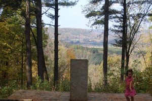 Near the Sparta-Elroy trail