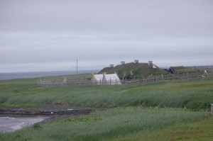 Recreated Norse Outpost