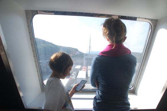 On the shorter ferry that brought us to Newfoundland
