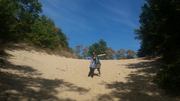 We stopped at Indiana's Dune State Park on the way to South Haven