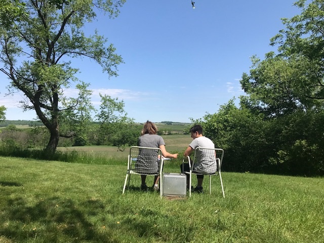 sitting on top of the world